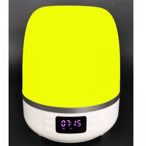 FB-BSK5 Bluetooth Clock Radio Reproduktor s desktopovou lampou, disco koule a projekční osvětlení